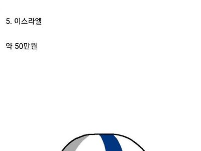 징병제 국가 월급 비교