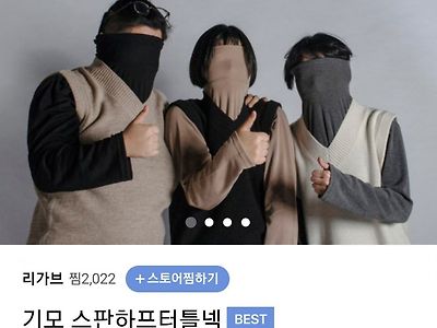 보기만해도 따뜻한 목폴라