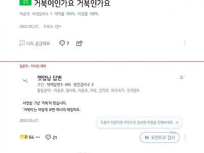 거북이인가요 거북인가요