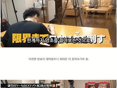 실망시키지 않는 일본의 한 실험