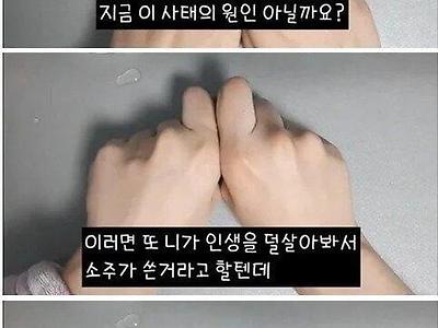 소주 처음 먹어본 스무살의 생각