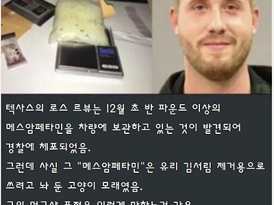 어떤 남자의 머그샷 표정이 평온한 이유