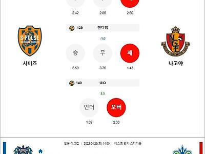 4월 23일 일리그컵 6경기 분석픽