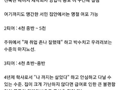 취갤펌 초봉별 티어와 현실 연봉 구간.jpg