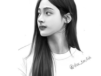 뉴진스 민지 팬아트