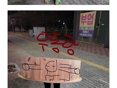 당근에서 캣휠 샀는데 차에 안실려