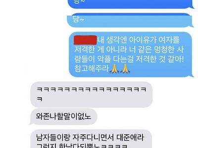 아이유 덕분에 메갈하나 치운 여자