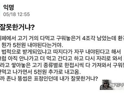 빡빡하게 사네