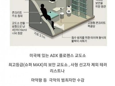 우리나라 감옥도 다 이렇게 만들어야 됨