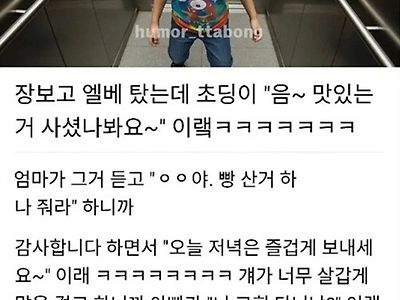 애 어른이네