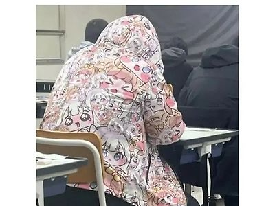 옷이 시끄러워서 시험을 못 치겠다