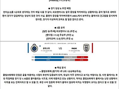 4월 12일 UECL 4경기