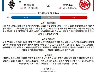 5월 11-12일 분데스리 5경기