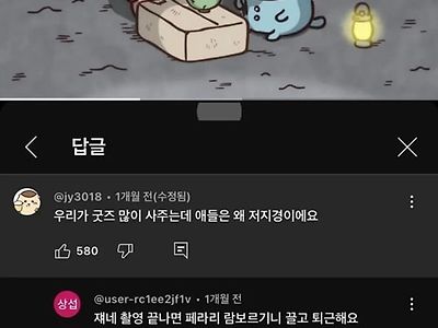 우리가 굿즈 많이 사줬는데 애들 왜 저모양이에요