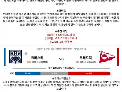 7월 09일 엘리테세 2경기