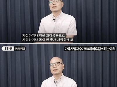 사라지는 50대 마약범들