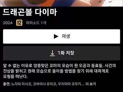 넷플릭스로 돌아온 최신 드래곤볼 근황