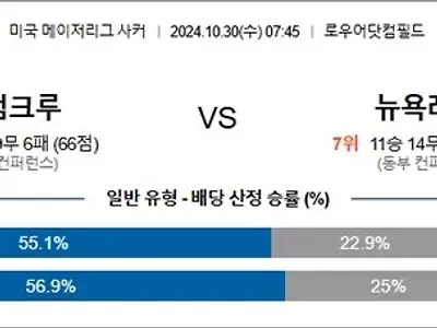 10월 30일 MLS 2경기