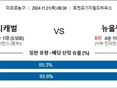 11월 21일 NBA 8경기