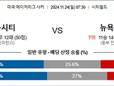 11월 24일 MLS 2경기