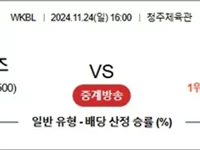 11월 24일 WKBL KB스타즈 BNK썸