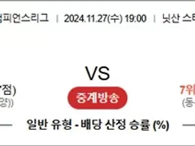 11월 27일 ACLE 2경기