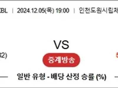 12월 05일 WKBL 신한은행 하나은행