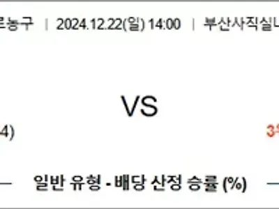 12월 22일 KBL 3경기