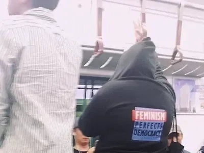 페미옷은 여자옷이 L사이즈부터 시작