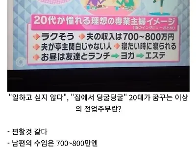 한국과 별반 다르지 않은 일본20대처자들