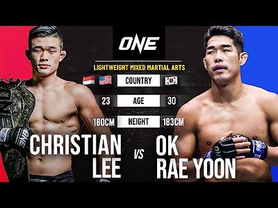 ONE Christian Lee vs. Ok Rae Yoon