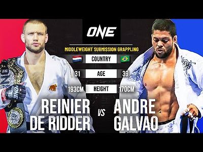 ONE Reinier De Ridder vs. Andre Galvao