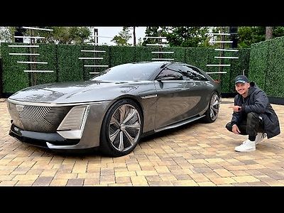 Cadillac's EV Concept with Wooden Interior | Celestiq