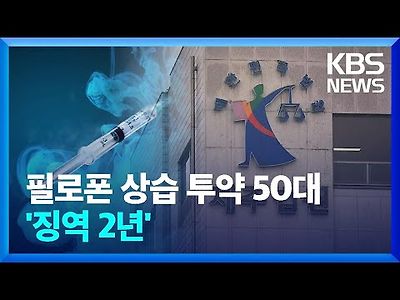 필로폰 상습 투약 50대에 징역 2년 선고