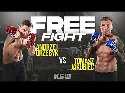KSW Free Fight: Andrzej Grzebyk vs Tomasz Jakubiec