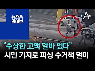 “수상한 고액 알바 있다”…시민 기지로 피싱 수거책 덜미