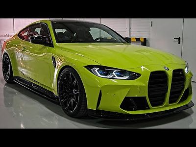 2022 BMW M4 Competition - 사운드, 내부 및 외부 세부 정보