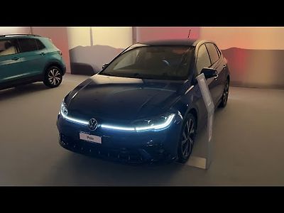 NEW Volkswagen Polo 2022 at night - 미친 IQ LED 조명 및 실내 조명