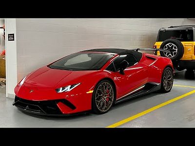 2019 Lamborghini Huracan Performante Spyder - Revs + Walkaro…