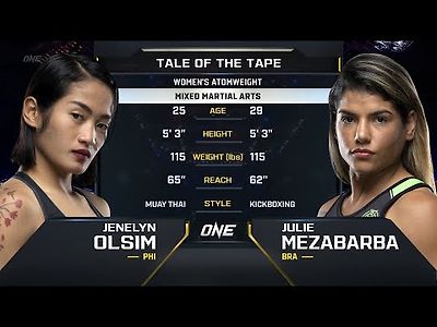 Jenelyn Olsim vs. Julie Mezabarba