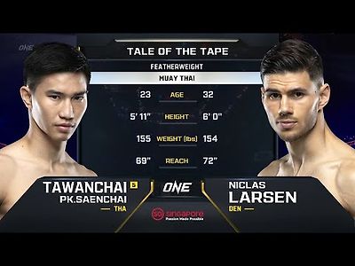 ONE PK.Saenchai vs. Niclas Larsen