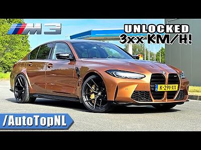 my UNLOCKED BMW M3 G80 MANUAL will go 3xx km/h!! by AutoTopN…