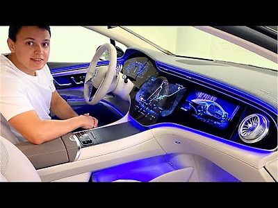 2022 Mercedes EQS 580 | NIGHT Drive AMG FULL Review Interior…