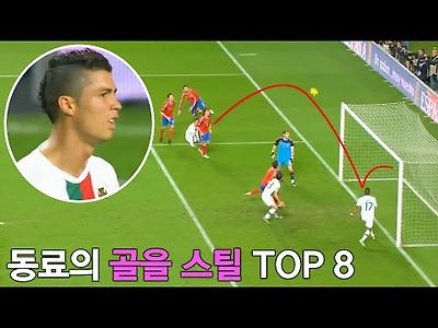 동료의 골을 스틸한 축구선수 TOP 8