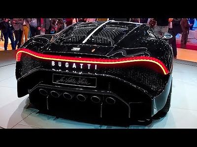 부가티 BUGATTI La Voiture Noire - Excellent Hypercar