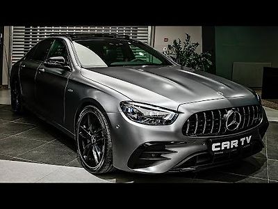 2022 메르세데스-AMG E53 - 사운드, 내부 및 외부 세부 정보