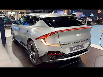 New KIA EV6 GT-Line 2022 - FIRST LOOK & Visual REVIEW