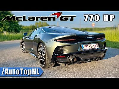 770HP McLaren GT *348km/h* REVIEW on AUTOBAHN by AutoTopNL