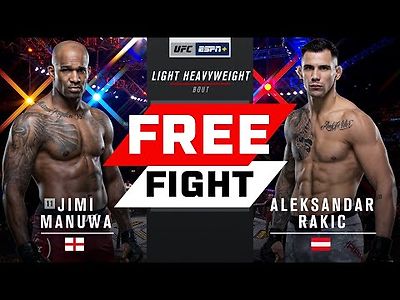 유에프씨 Aleksandar Rakic vs Jimi Manuwa