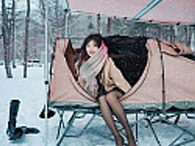 눈속에미녀